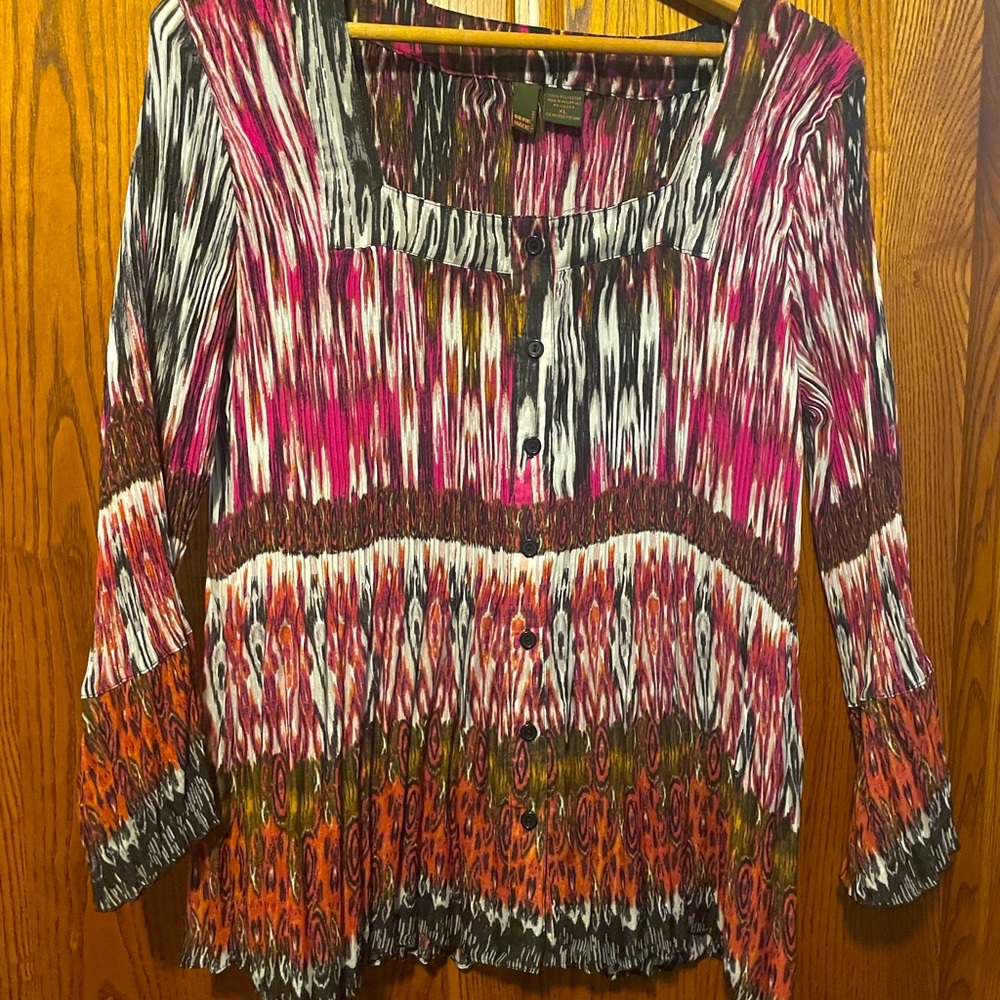 🌻Serenade Crinkle Top sz XL